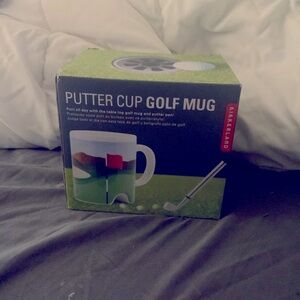 Kikkerland BNIB Putter Cup Mug